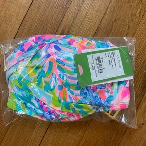 Lilly Pulitzer Bikini Top Blossom Bandeau Size 4.